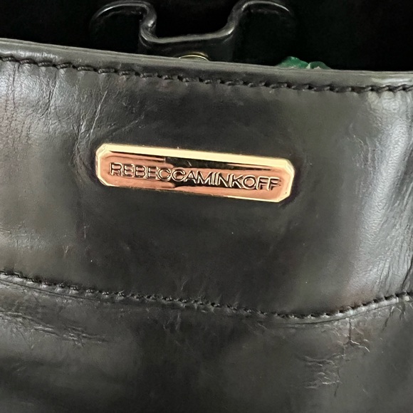 Rebecca Minkoff black handbag. Perfect Condition - Picture 4 of 14